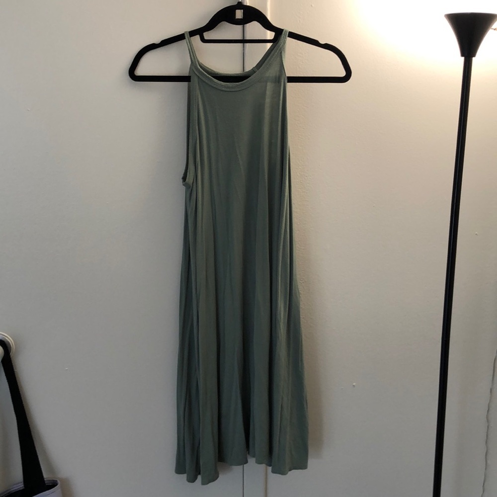 Green M dress